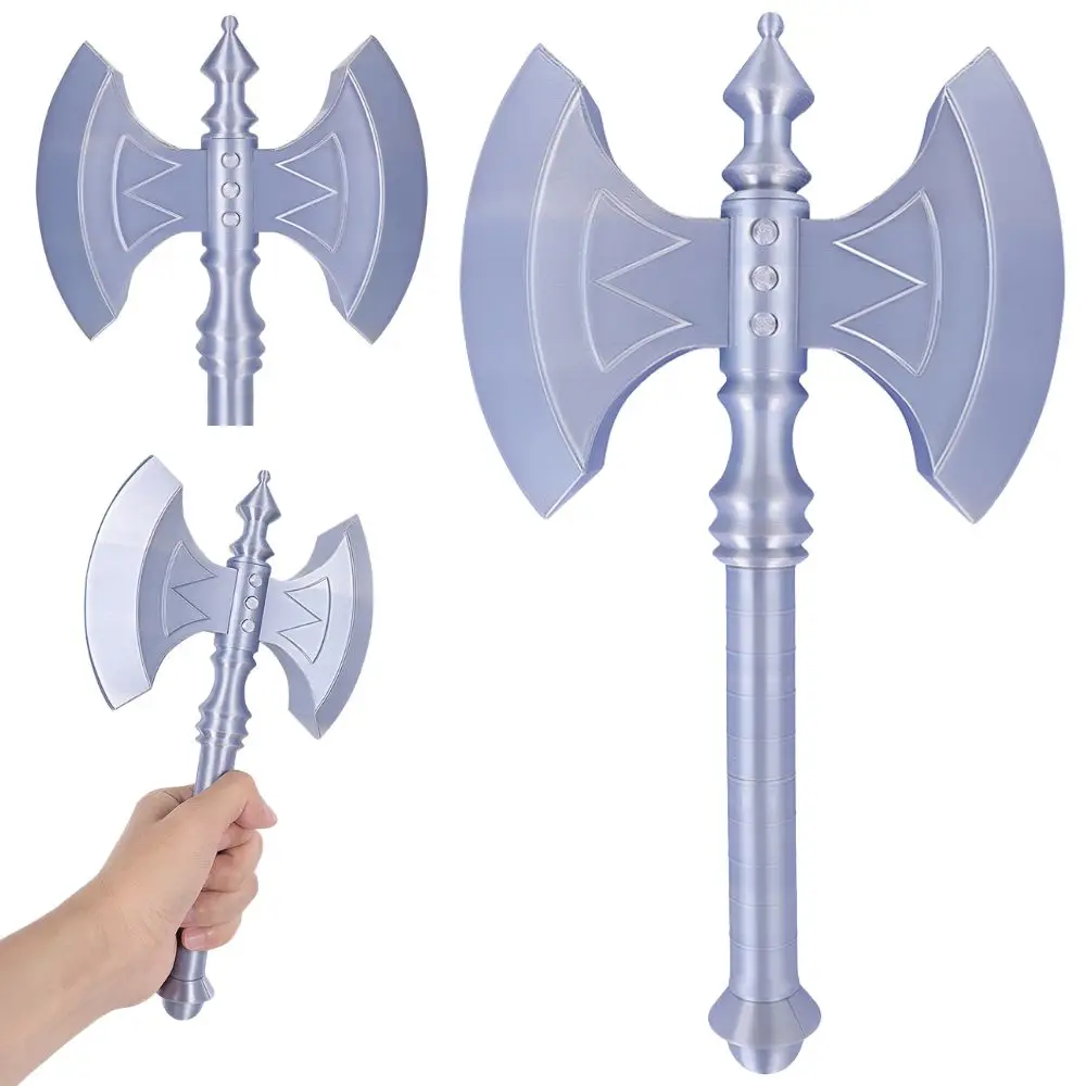 Hacha de Cosplay de He-Man, Arma de Plástico, Adorno, Masters del Universo 2026, Accesorios de Disfraz para Juego de Rol, Atrezzo para Halloween y Carnaval
