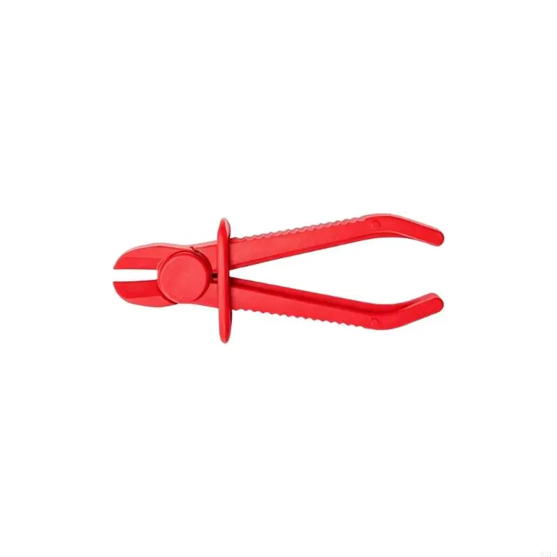 Flexible Hose Service Pliers for Nylon and Rubber Hoses, Manual Plastic Tool for