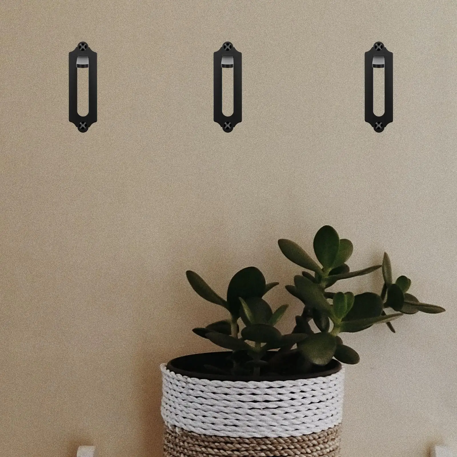 

4 Pcs Wall Hook European Deer Mount Hanger Steel Craft Display Bracket for Skulls Decor Home Use Wildlife Collection