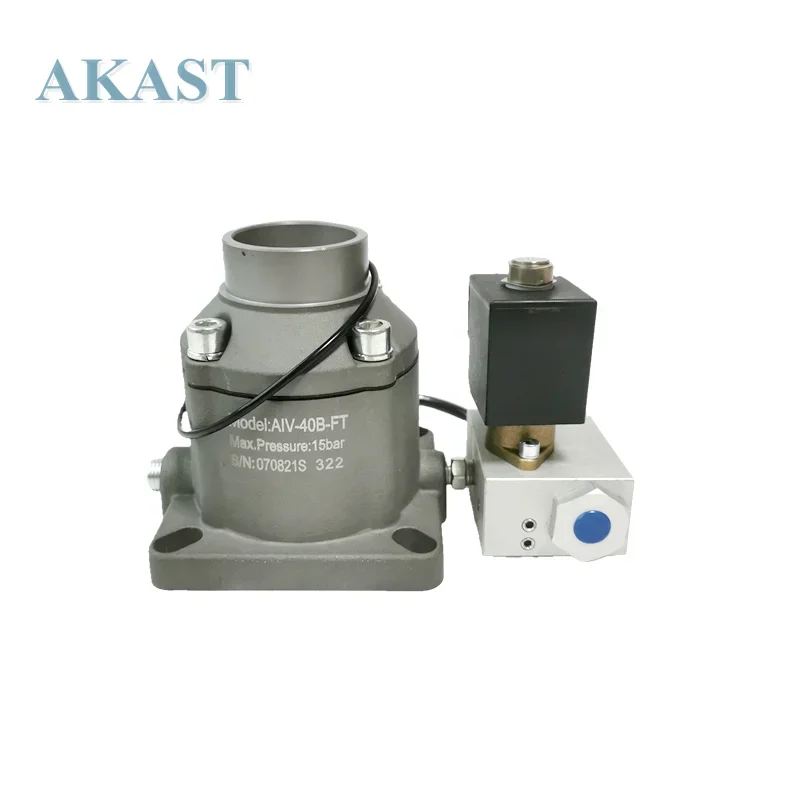 AIV-40C=AIV-40B General Intake Valve Assembly With 220V Solenoid Valve and Module Fits 15KW Screw Air Compressor