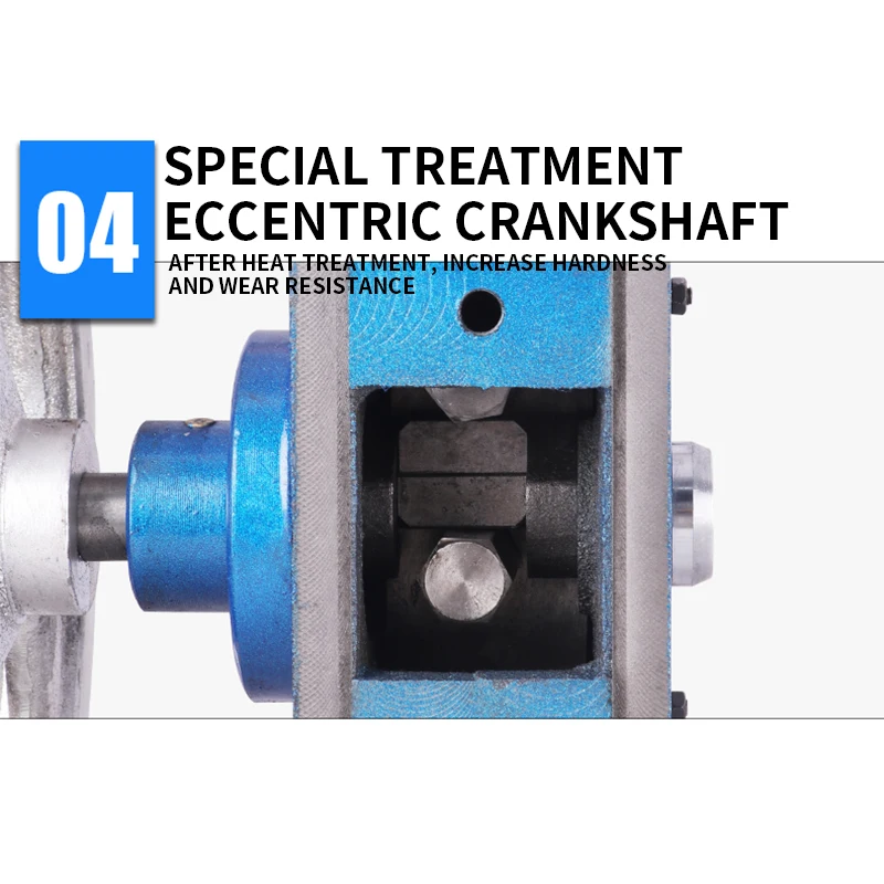 JA-2-0.6T Hand Plate Punch/manual Turntable Press/desktop Type Press, Industrial Precision Stroke Can Be Positioned