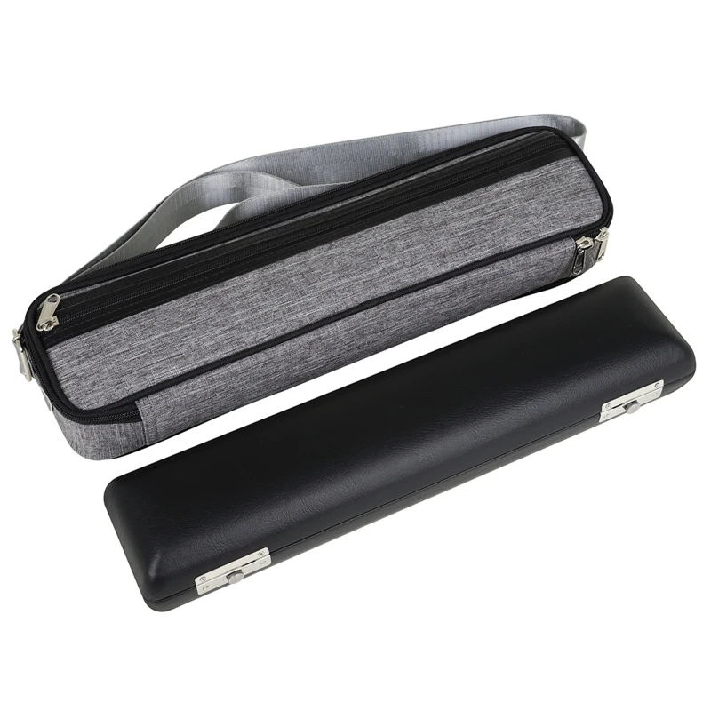 

Flute Handbag Box PU Leather Flute for Case for Western Concert Flute Storage Dropship