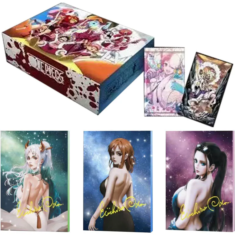 One Piece Collection Cards Booster Box New World Cruise Rare Anime Table Playing Game Board Cards