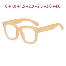 Vintage Oversized Square Reading Glasses for Men and Women 0 +1 +1.5 +2 +2.5 +3 +3.5 +4 +4.5 +5.0 +5.5 +6.0