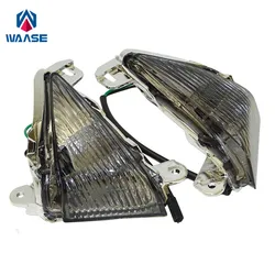 waase For Kawasaki Z1000 2007 2008 2009 2010 2011 2012 2013 E-Mark Front Turn Signals Cover Blinker Indicator Lens