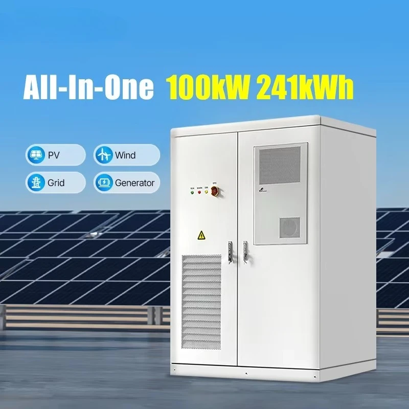 100KW 240KWH 241kWh All in One C & I ESS Solar Outdoor Industrial & Commercial Energy Storage System