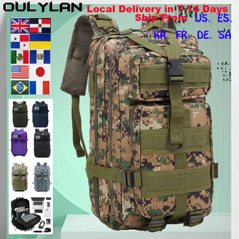 Oulylan Trekking Hunting Bag Outdoor Rucksacks Tactical Camping Bags 30L/50L 900D Nylon Tactical Backpack Waterproof