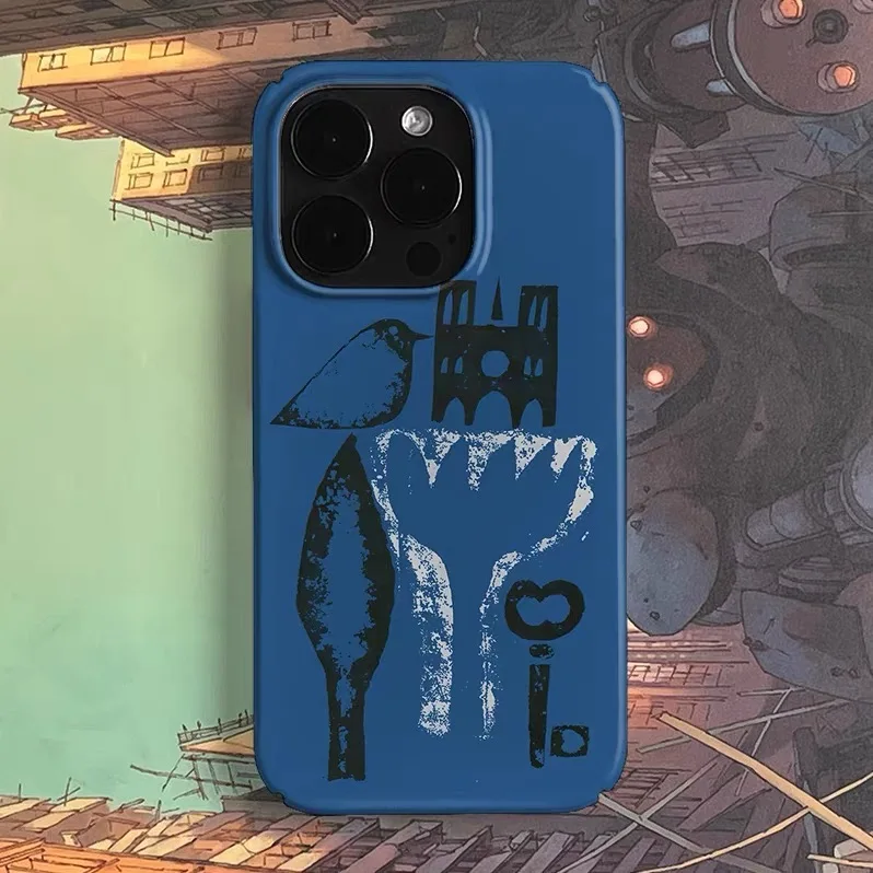 

Blue Personalized Graffiti Phone Case for IPHONE 17 Air 16E 15 PROMAX 14 Plus 13 12 MINI 11 PRO 16Plus XR Xs Acrylic Phone Cover