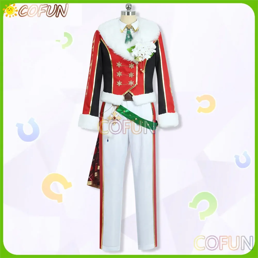 COFUN [Customized] Game Pretty Derby Christmas Event Vodka Cosplay Costume Women Party Suit Top Pants Halloween Carnival Uniform