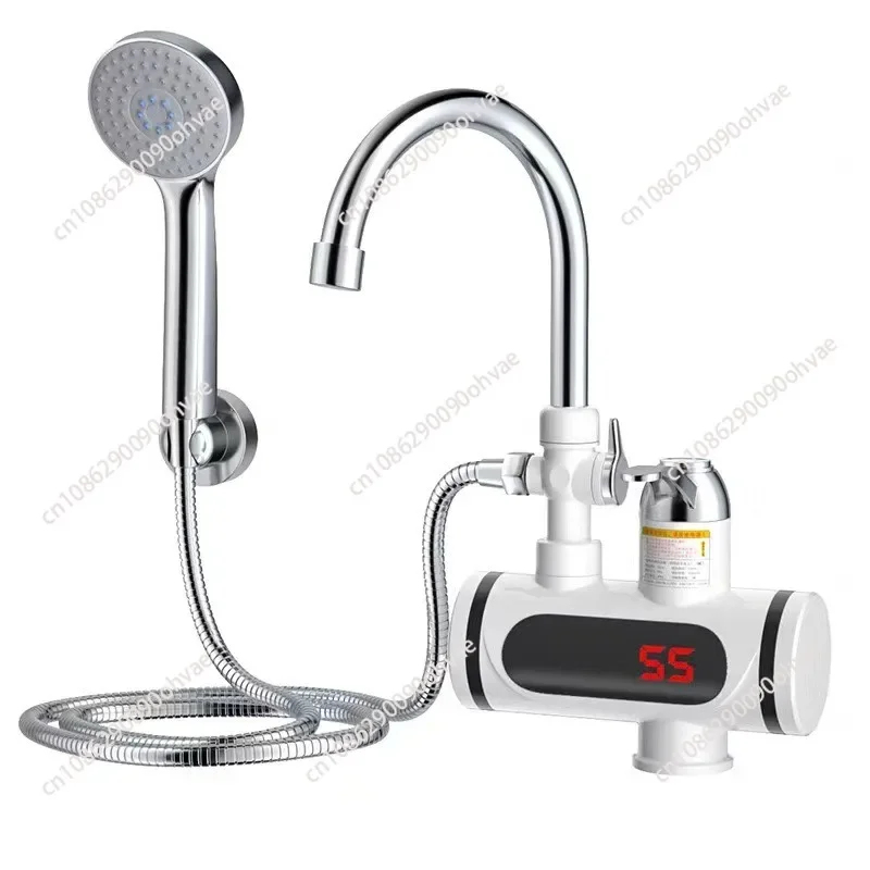 Basin Kitchen Bathroom Faucet Tap Instant Electric Hot Water Heater Tap With Heating Water Faucet for Kitchen