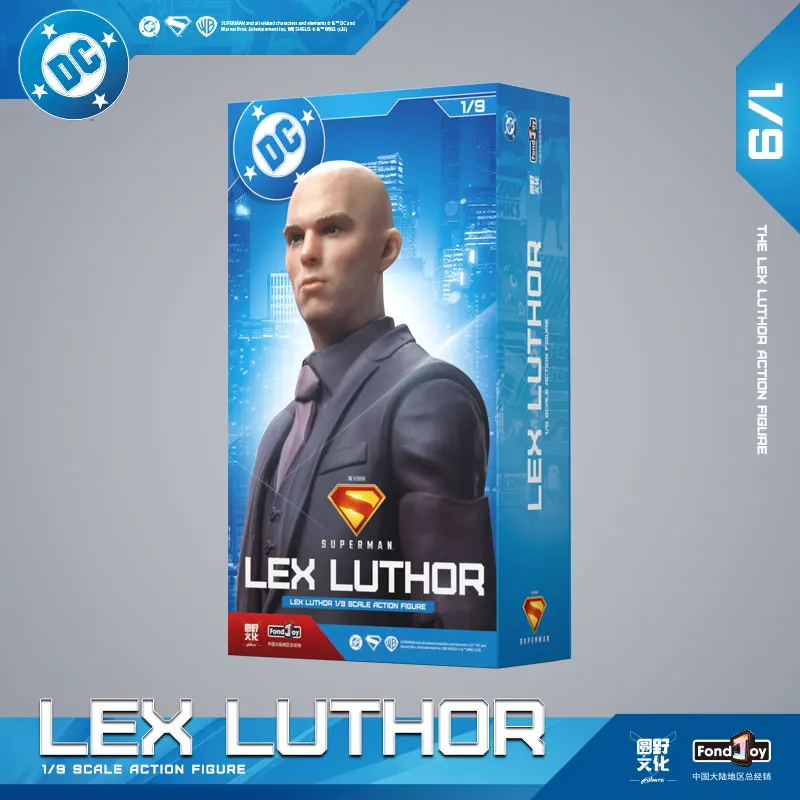 

Fondjoy LEX LUTHOR Original 1/9 Scale Action Figure - David Corenswet Superman New Movie Version PVC Movable Joint Kid Toy Gift