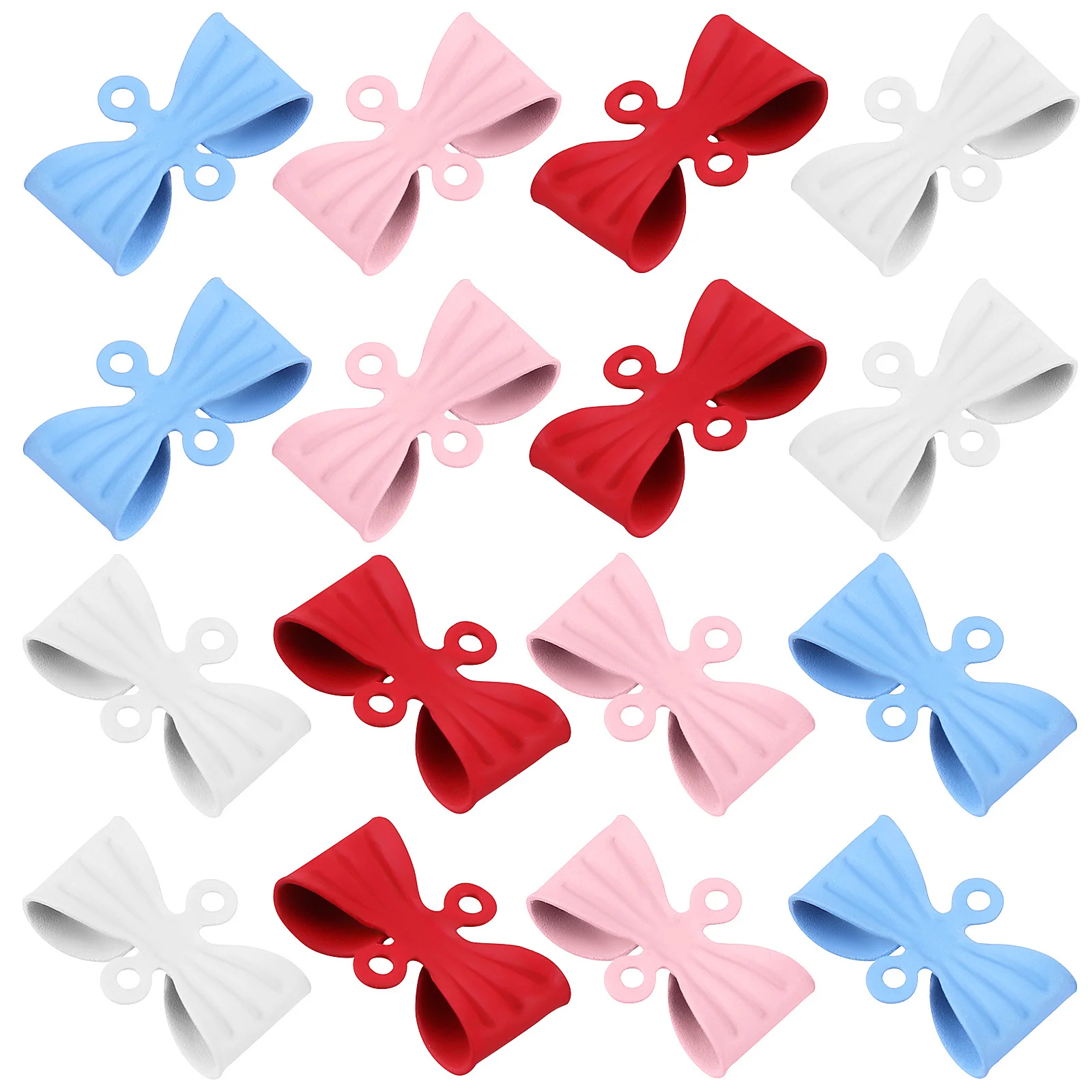 40Pcs Jewelry Charms Set DIY Alloy Bowknot Pendant Charms for Earrings Necklace Bracelet Making Accessories Jewelry Pendants