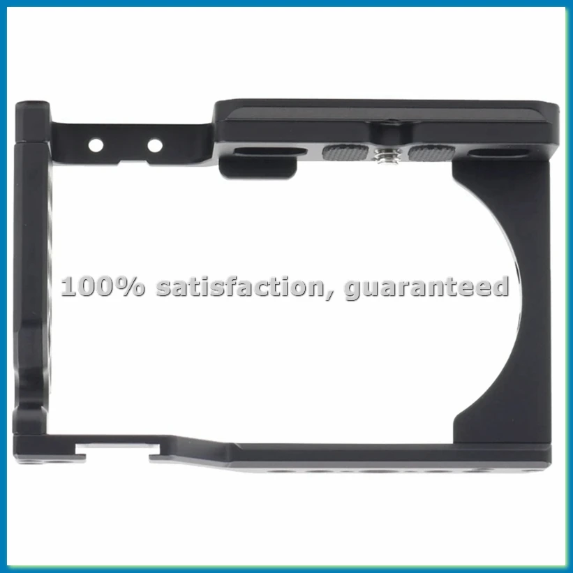 

New Camera Cage for ZVE10 Cameras, Vertical Quick Release Plate with Handle Grip Threaded Holes Mount Plate-ABWO