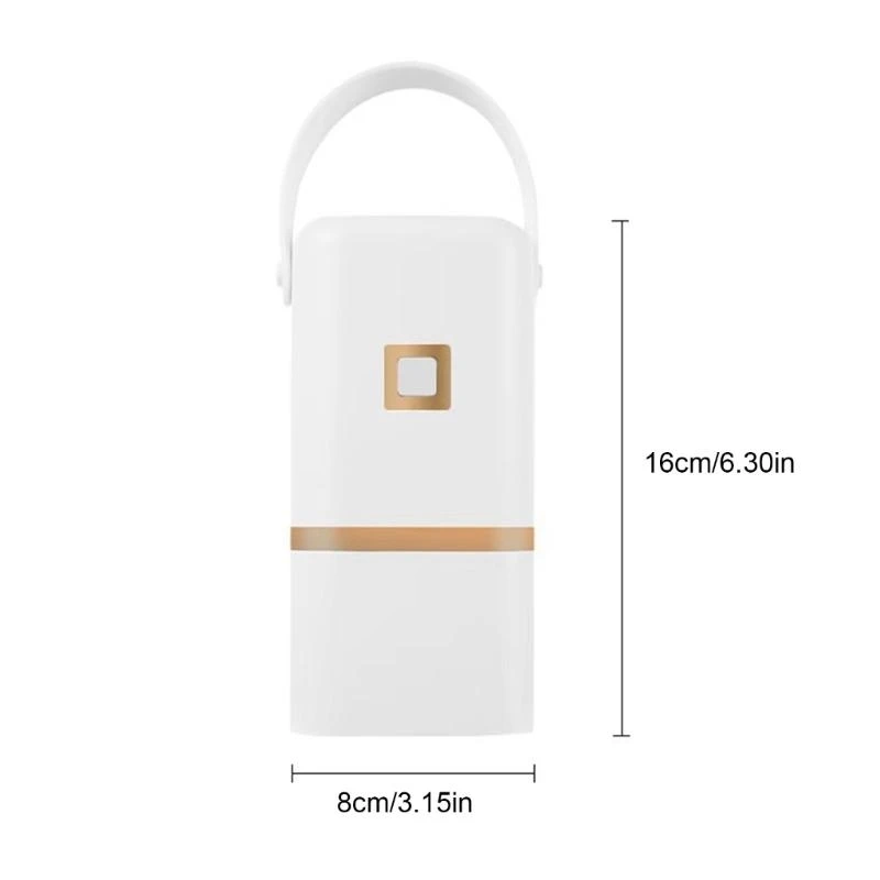 96GF Small Portable Laundry Dryer Machine ABS Texture for Apartments and Travel