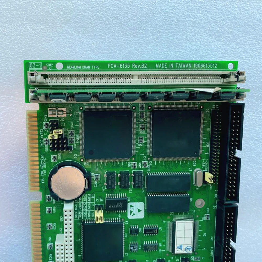 

PCA-6135 REV. B2 Industrial Control Computer Motherboard