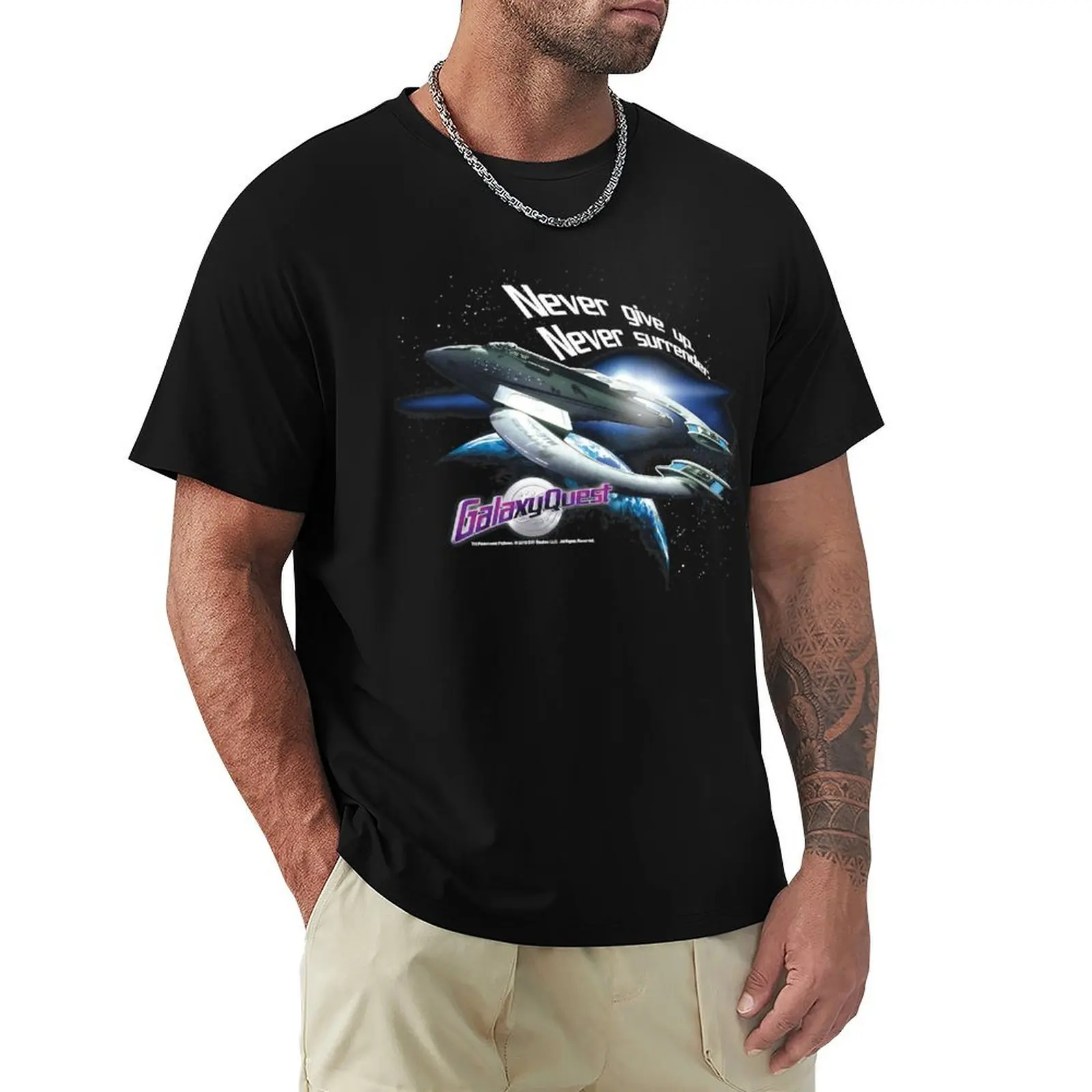 My Favorite People Galaxy Quest Never Surrender Gifts For Birthday T-Shirt Quick Dry Light Sports T-Shirt