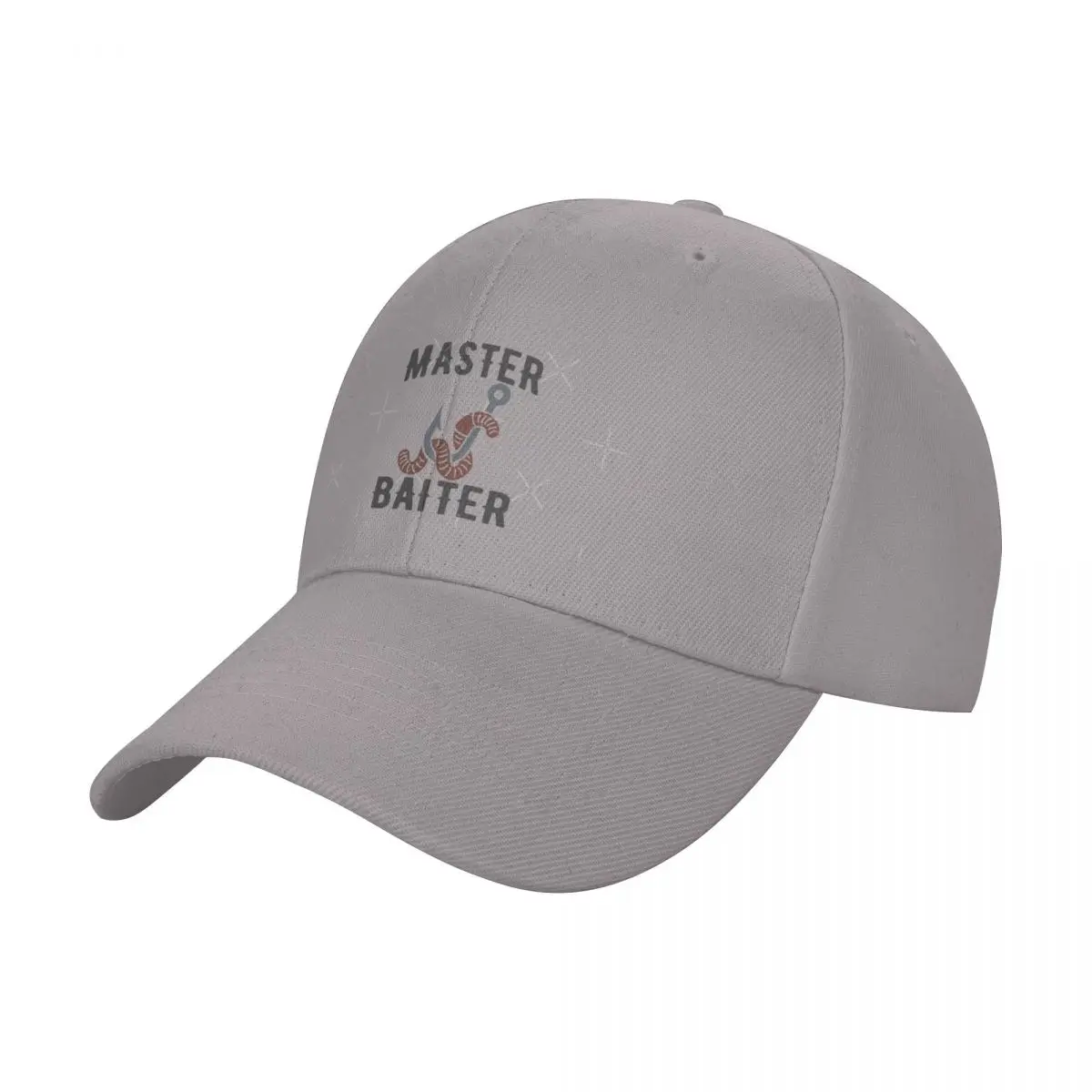 

Master Baiter Funny Fisherman Fashion Baseball Cap Peaked Cap Men's Hat Women's Cap Sun Visor Hat