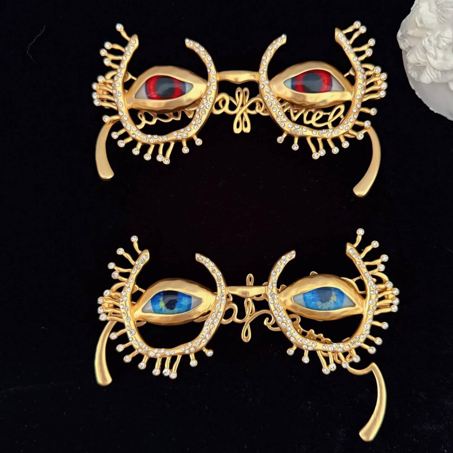 Europe American Fashion Top Quality Eyewear Accessories Woman Luxury Art Designer Jewelry