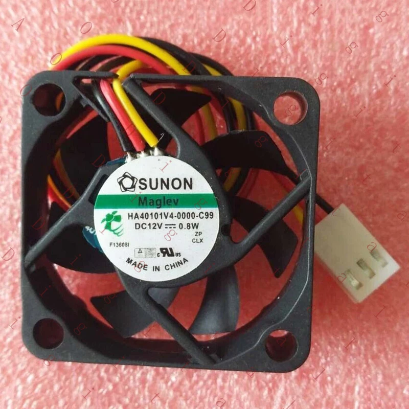L... 1PCS New  for SUNON HA40101V4-0000-C99 DC12V 0.8W 3Pin DC Brushless Cooling Fan#QW