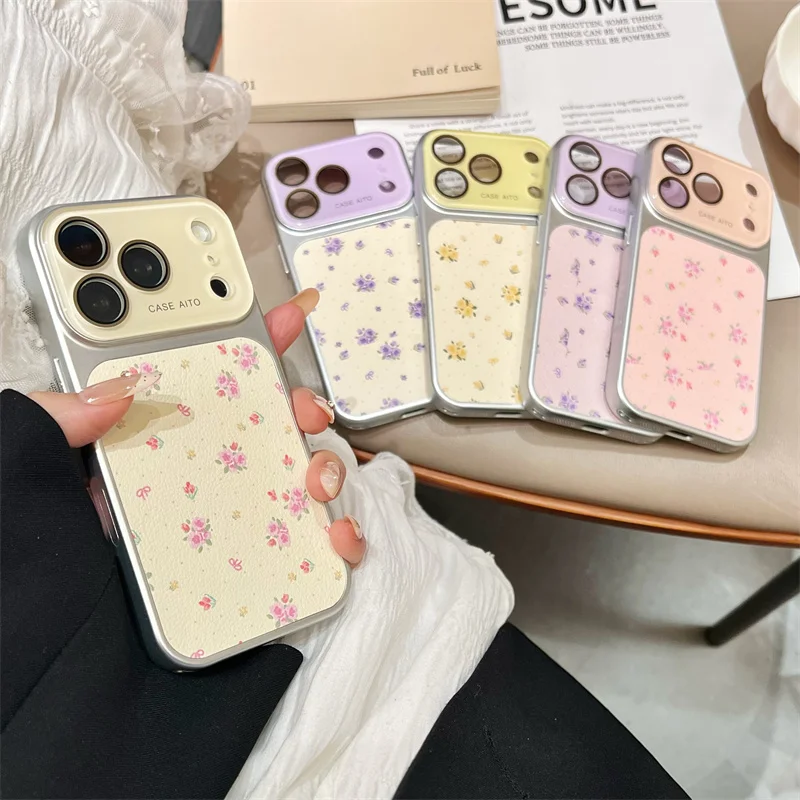 Coque de téléphone avec fenêtre caméra et protection d'objectif en verre pour iPhone 18 17 Pro 16 15 14 Pro Max, coque arrière rigide en PC