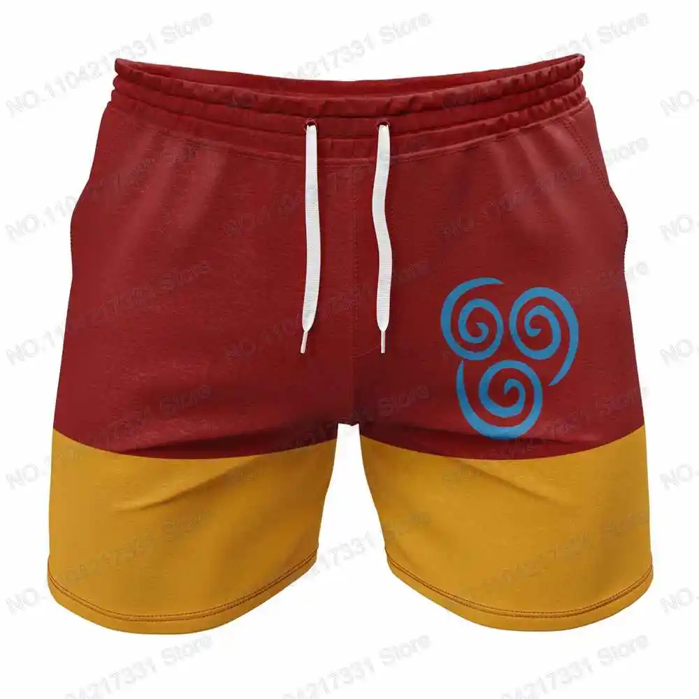 Avatars Cartoon Anime Rash Guards Surfing Jersey Beach Shorts Swimwear Diving Gym Shorts MMA BJJ Men Jiu Jitsu Fitness Sets