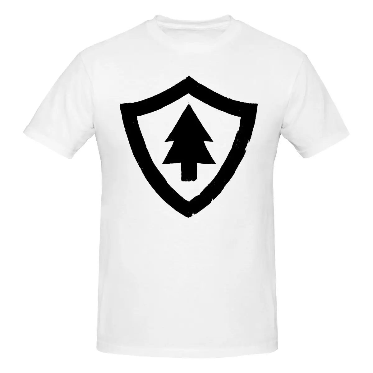 

Мужская футболка с забавным логотипом Firewatch Shield, футболка унисекс с принтом, хлопок