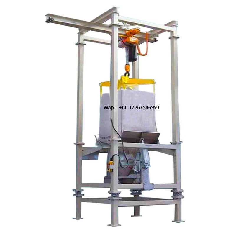 

Bag Unloaders Machine Screw Elevator Discharge Station Big Bag Discharging Unloading Tool Unload