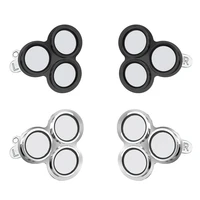 Película protectora de lente 2 uds para Meta Quest 3S VR cubierta de lente 9H marco de aleación de aluminio de vidrio templado 360 °   Protección integral