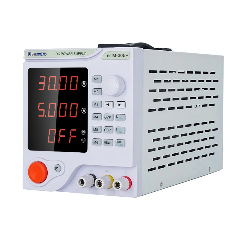 

ETOMMENS 300W ETM-305P Programmable Switching Power Supply 240V/380V/220V/110V/120V 5V 5A for Wire Drawing Plating Machines