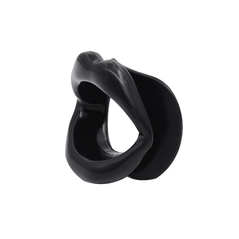 Silicone Open Mouth Gag Sex Toys For Adults Oral Fetish BDSM Bondage Mouth Plug Lips Shape Erotic Oral Fixation O Ring Dilator