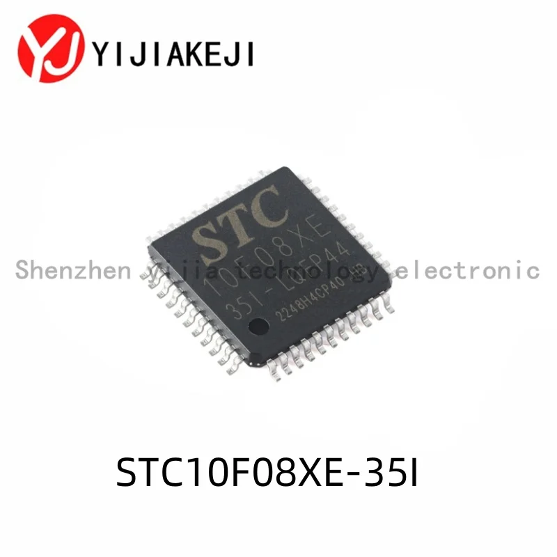 5pcs STC Hongjing brand new original genuine microcontroller chip STC10F08XE-35I-LQFP44 SMT