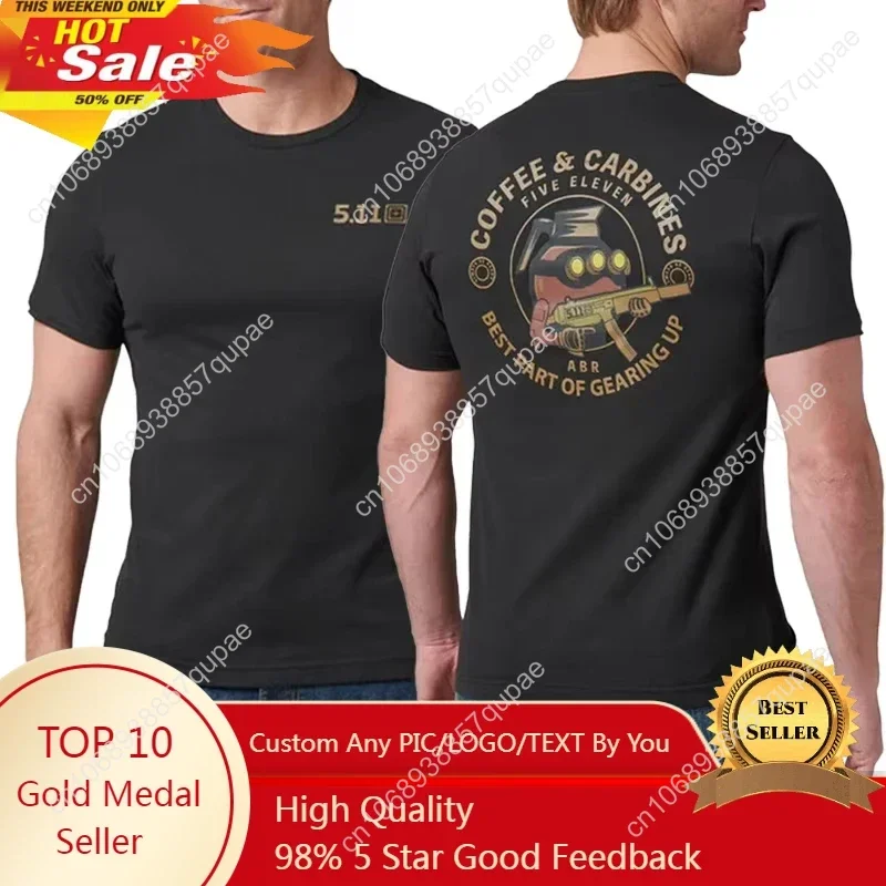 

5.11 CSI Tactical Graphic Cotton T-shirt Unisex Men Women Summer Short Sleeve Luxury Top Fashion Brand Casual Best Seller Tee