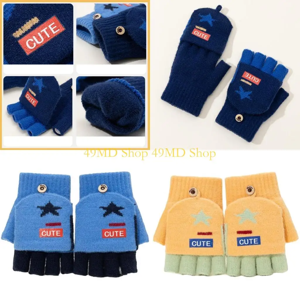 49md-2ロット多用途ウィンターグローブ、コンバーチブルで柔らかく快適なハンドウォーマー付き、暖かさと機能性を強化します。