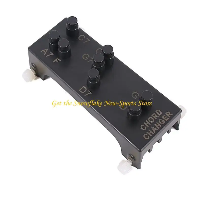E56D Ukulele Chord Assisted Tool with 8 Chords Lightweight Ukulele Chord Trainer  Chord Learning System Easy Installation