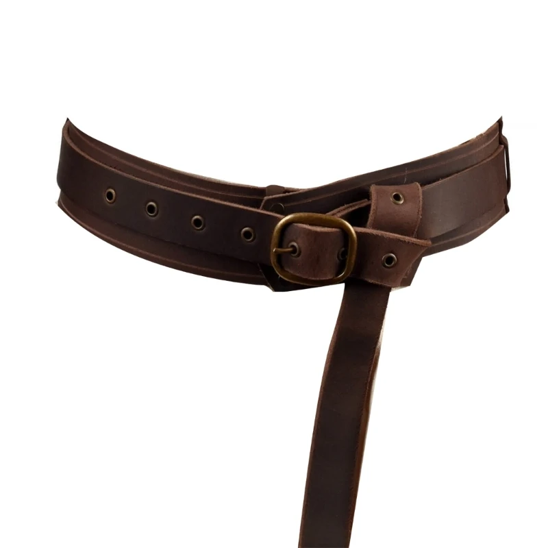 

Adjustable Pin Buckle Waist Belt PU Belt Hot Girls Women Waist Belt for Coat Skirts Jeans Medieval 57BD