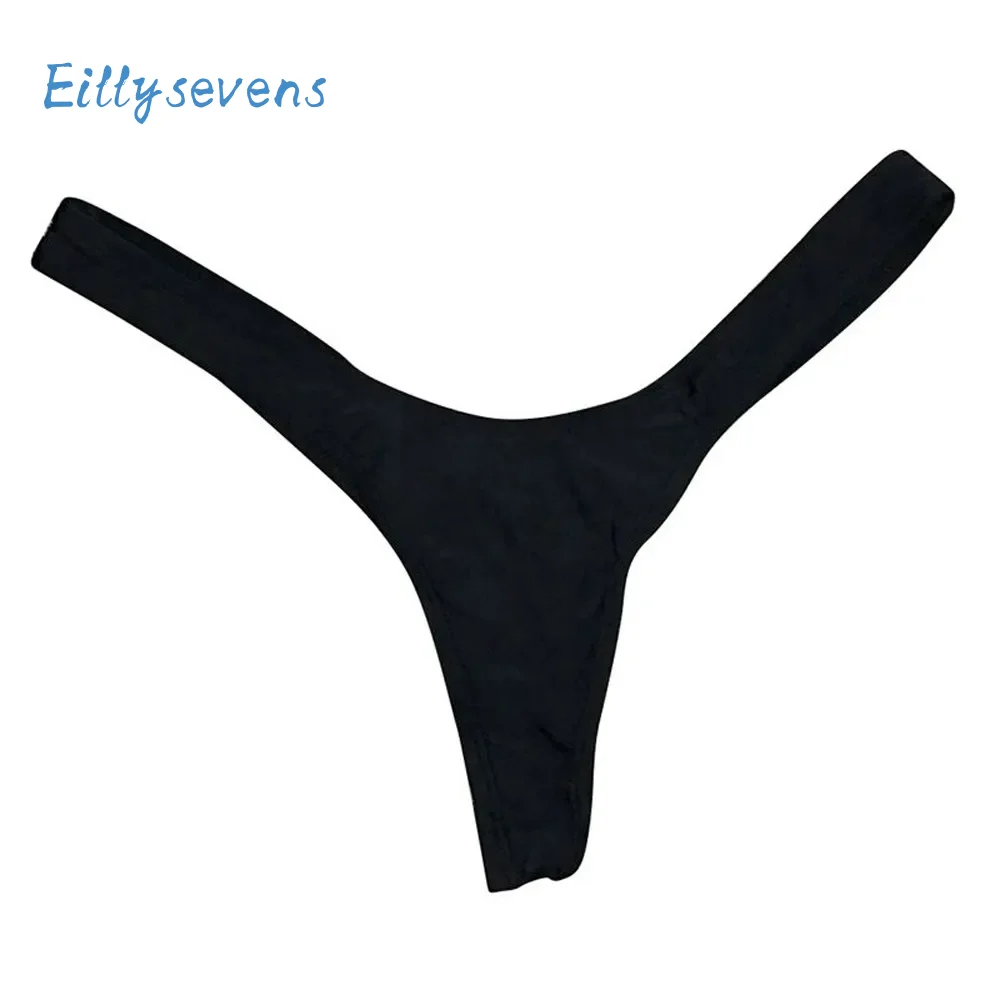 G String Women Panties Sexy Briefs Thong Low Waist T-Back Bikini Underwear Seamless Female Solid Black Bikini Panties S-Xl