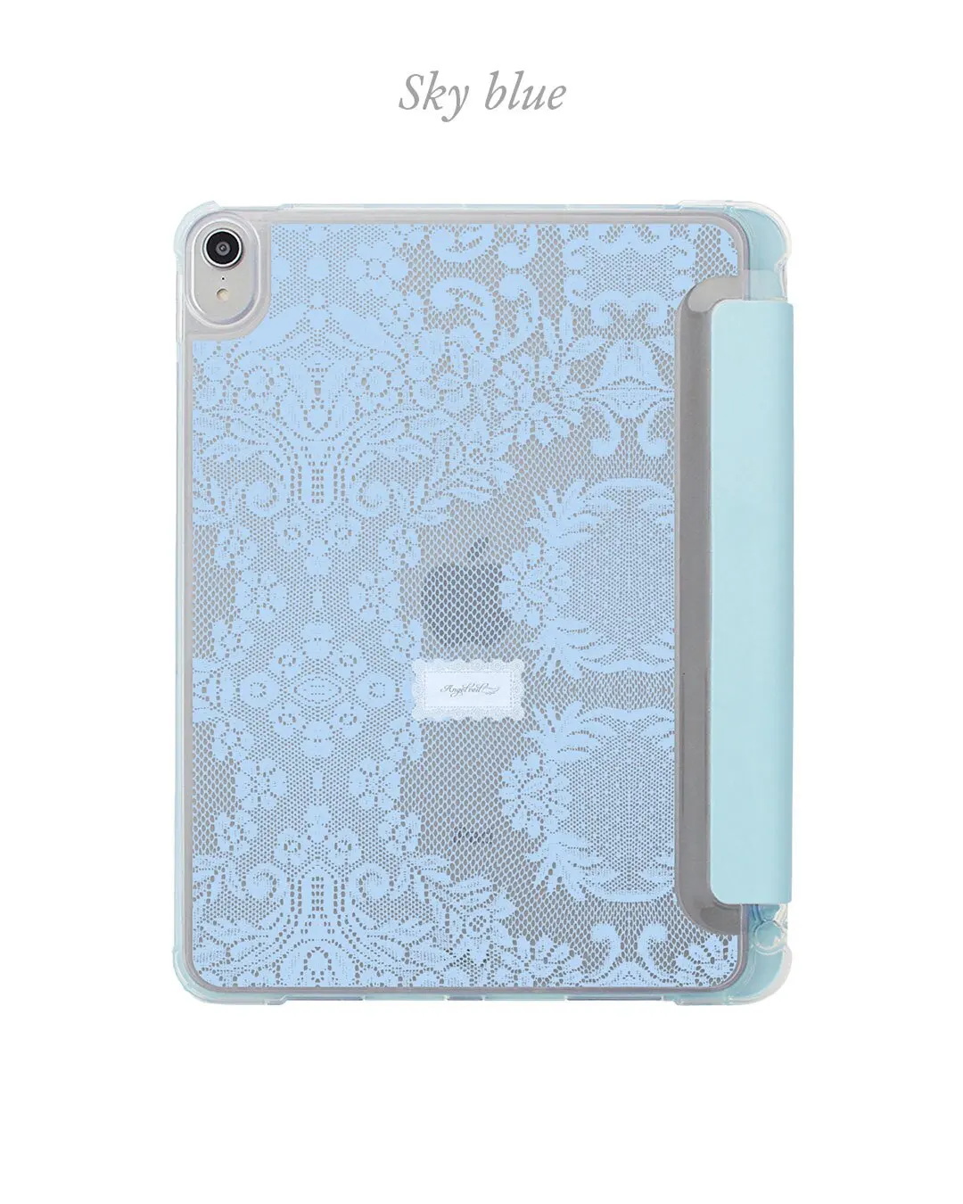 Korean Ins Simple Lace Tablet Cover For iPad 10th 11th Gen 2025 7/8/9 10.2'' For Air 4 5 6 7 11 For Air 2 9.7 Pro 11 Mini 45 6 7