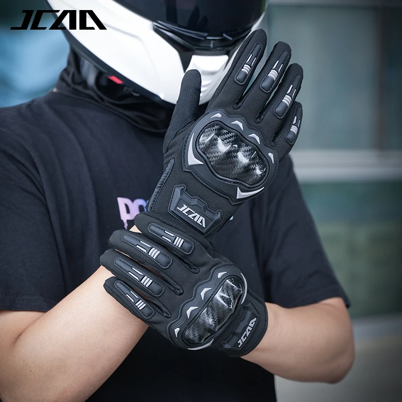 

Мотоциклетные перчатки для мужчин и женщин, перчатки для мотокросса с сенсорным экраном, мотоциклетные перчатки из углеродного волокна, дышащие перчатки для грязевого велосипеда, квадроцикла, MTB