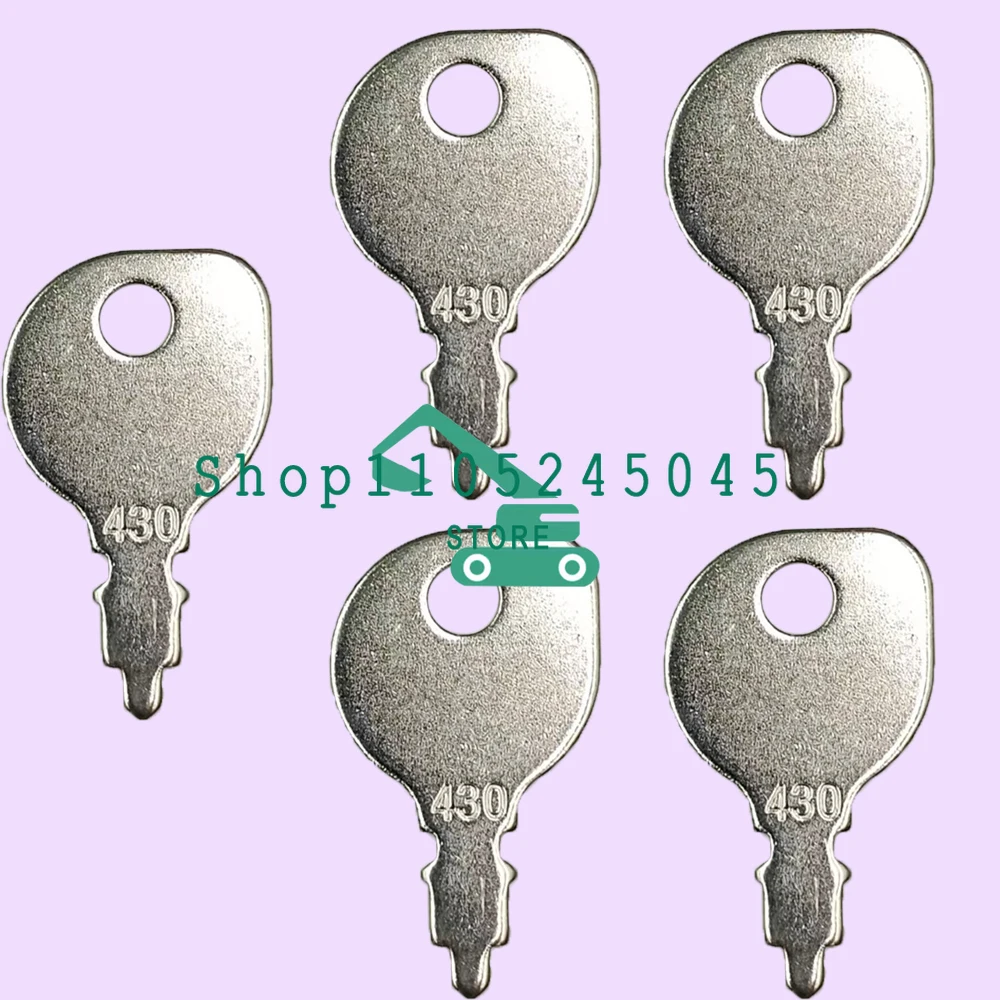 

50PCS New 430 Ignition Key for Indak Snowblower Lawn Mower Tractor Tiller Zero-Turn High Quality
