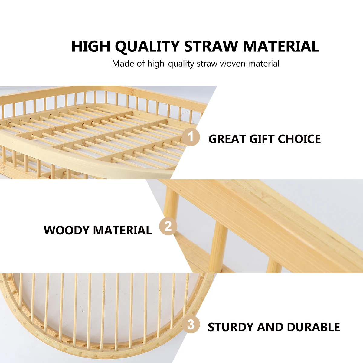

Bamboo and Rattan Shoe Basket Shoes Bedroom Useful Storage Rack Multifunction Change Slippers Weaving Straw