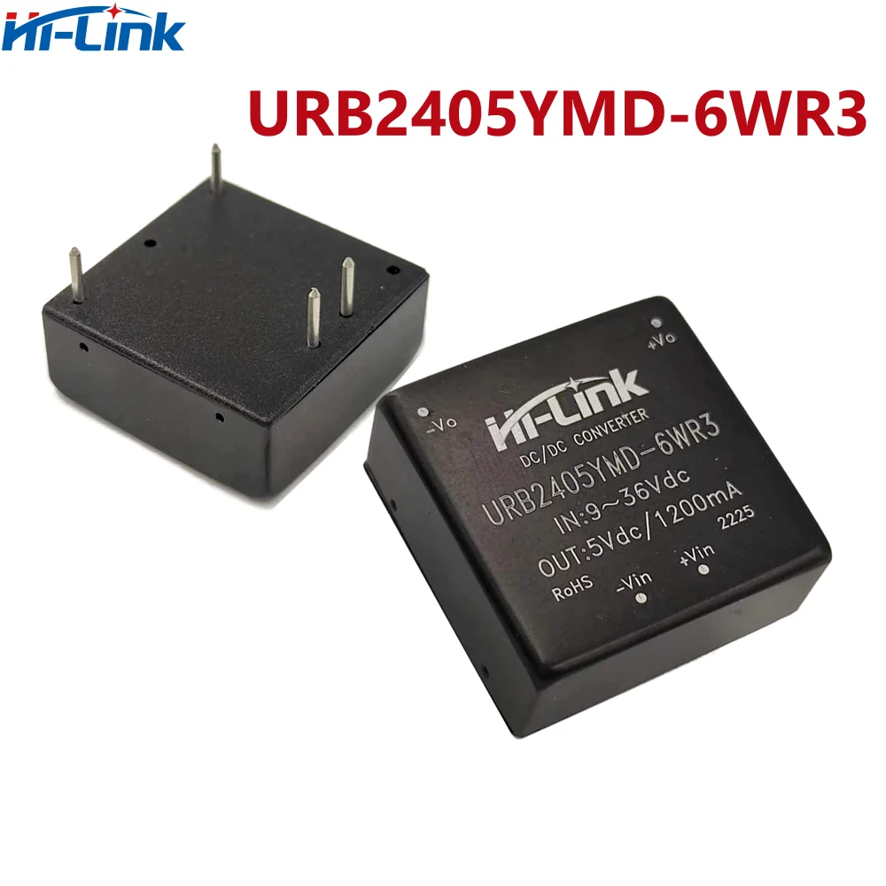 URB2412YMD-6WR3 URB2405YMD-6WR3 24V to 5V DC power supply module DCDC isolated voltage reduction and stabilization single output