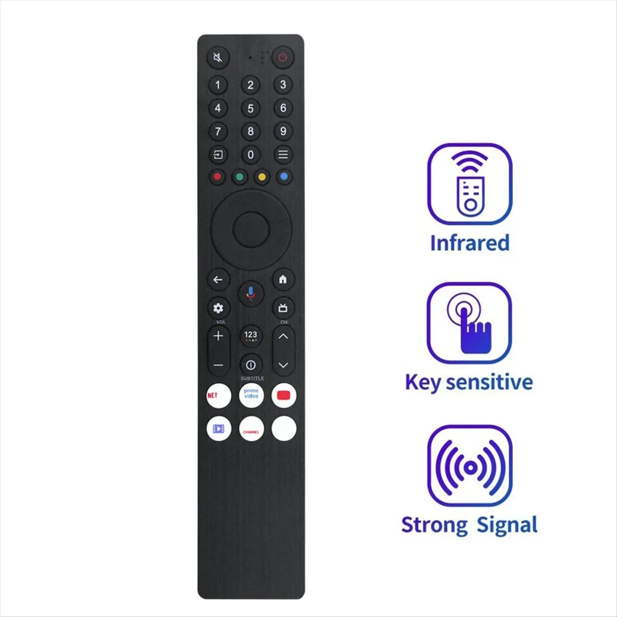 استبدال جهاز التحكم عن بعد RC833A FMB1 لجهاز التحكم عن بعد للتلفزيون C6K C7K C71K C8K Premium QD-Mini LED