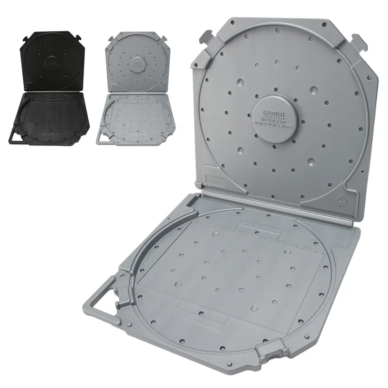 

Efficient Premium 10 Inch Tape Reel Protection Box, Scratch-Proof Design For Sound Tape Storage In Grey