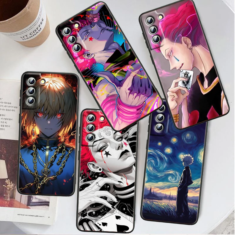 

Anime Cool H-Hunter X Hunter For Samsung Galaxy S24 S23 S22 S21 S20 FE S10 S10E Plus Ultra Pro Lite 5G Black Funda Phone Case