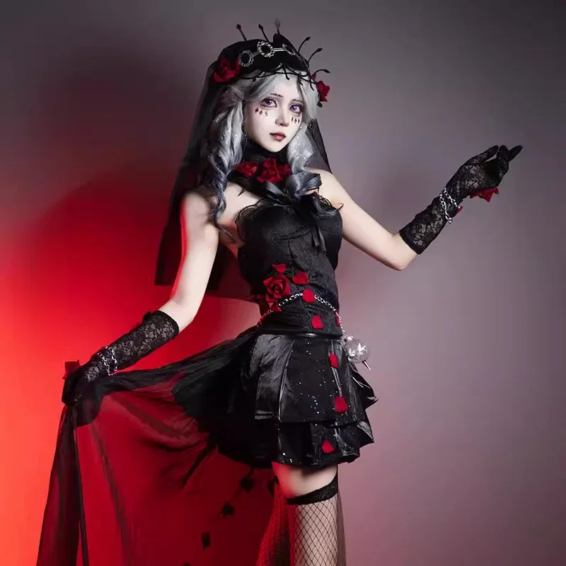 

2026 New Game Character Outfit Identity Ⅴ Psychologist Ada Mesmer Cosplay Costume Halloween Party Noble and Elegant Fashion suit