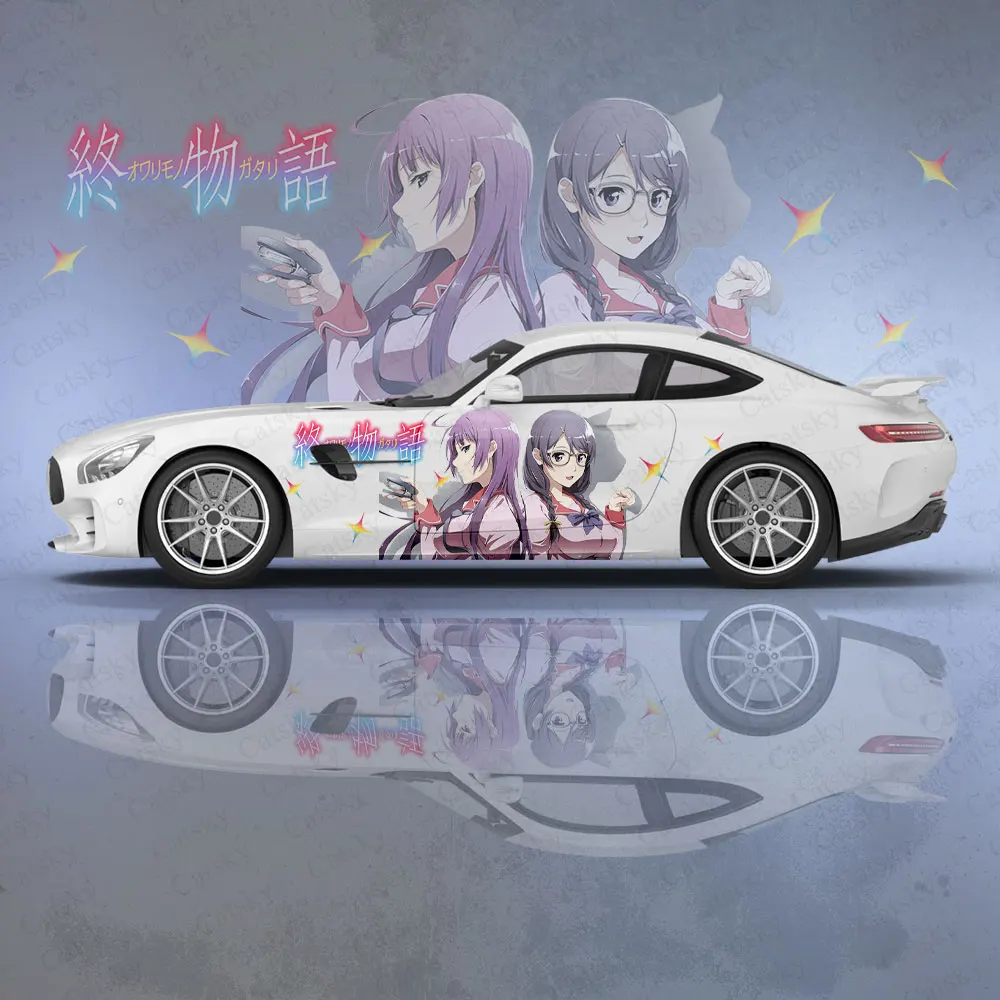 

Monogatari Series Anime Car Decal Stickers 2pcs Car Sticker for Universal Large Car Decal Car Sticker for Univers Car Stickers