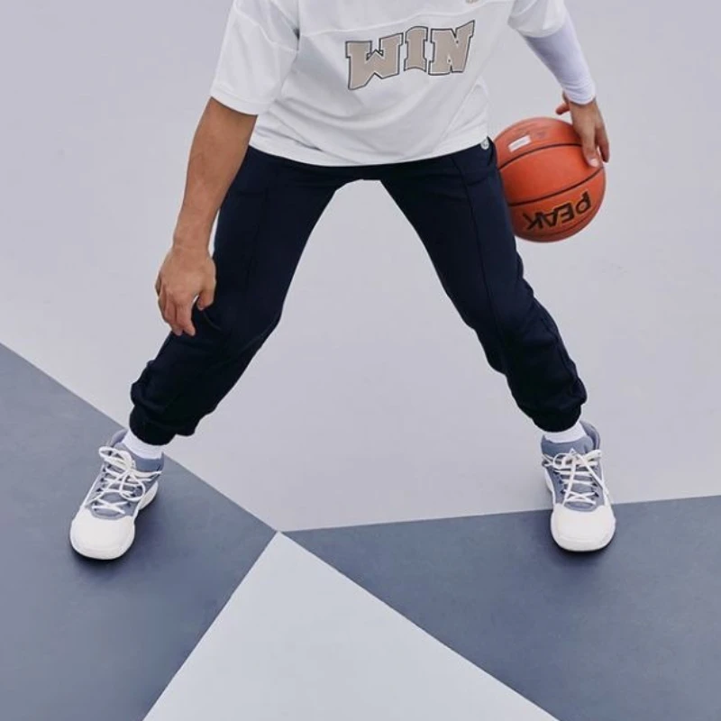 الذروة TAICHI الصيد الظل 3.0 أحذية كرة السلة للرجال ريترو جلدية مقاومة للاهتراء الرياضة في الهواء الطلق عدم الانزلاق توسيد أحذية رياضية