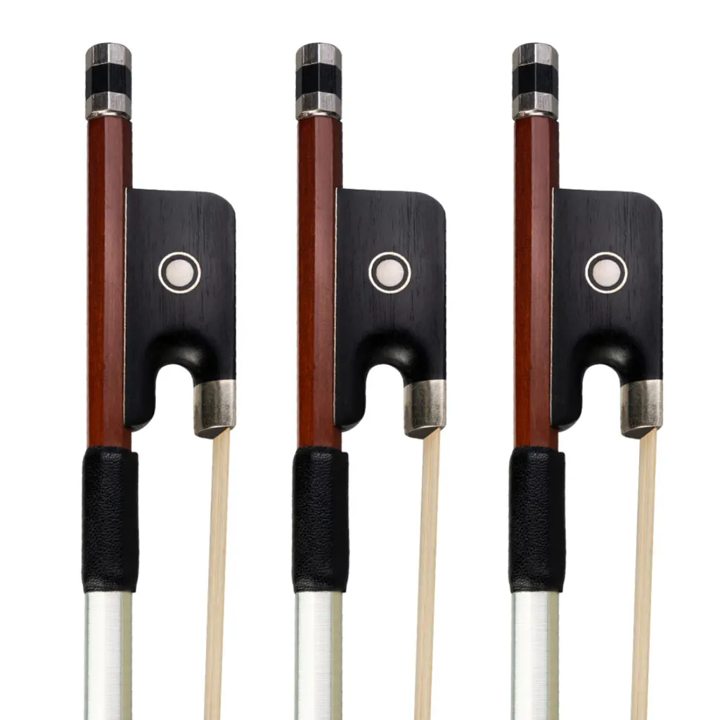 

3PCS 4/4 3/4 1/2 1/4 1/8 Size Student Cello Bow Well Balanced Handmade Brazilwood Classic Cellos Light Weight Arcos