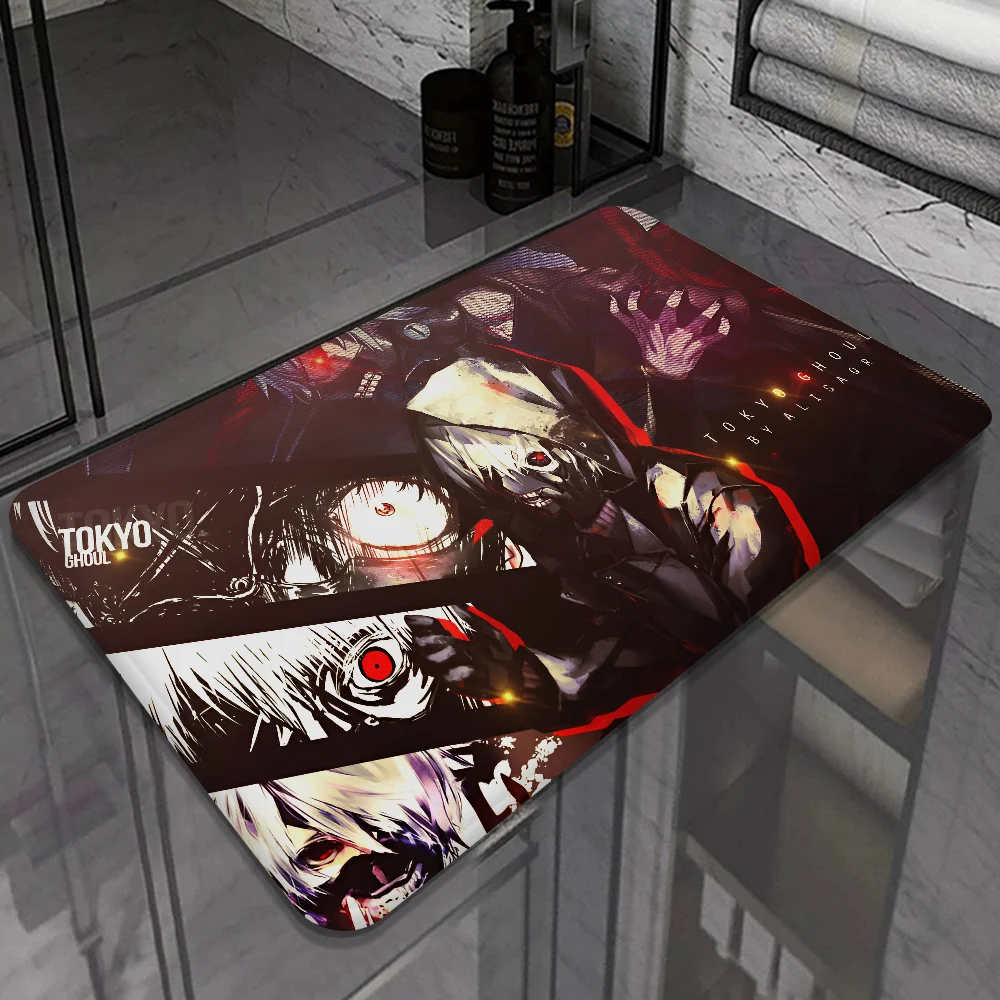 Tokyo Ghoul Floor Mat Retro Multiple Choice Living Room Kitchen Rug Non-Slip Modern Home Decor