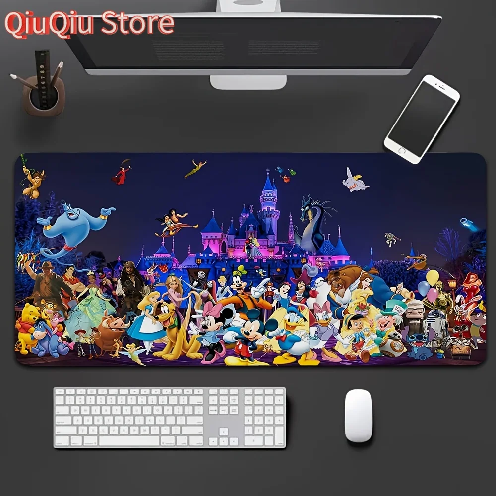 

Disney Anime Cartoon Characters, Cute Mickey Mouse, Princess, Prince, Mermaid, Castle, Fashion Art Aesthetic Design Desktop Deco